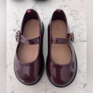 Old Navy Burgundy Patent Mary Jane Shoes for Kids